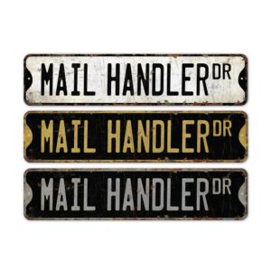 Mail-Handler-Premium-Quality-Rustic-Metal-Sign-2