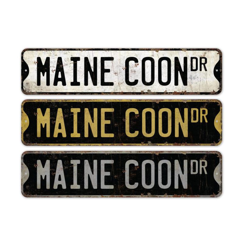 Maine-Coon-Premium-Quality-Rustic-Metal-Sign-2