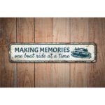 Making-Memories-And-Boat-Riding-Premium-Quality-Rustic-Metal-Sign-Images