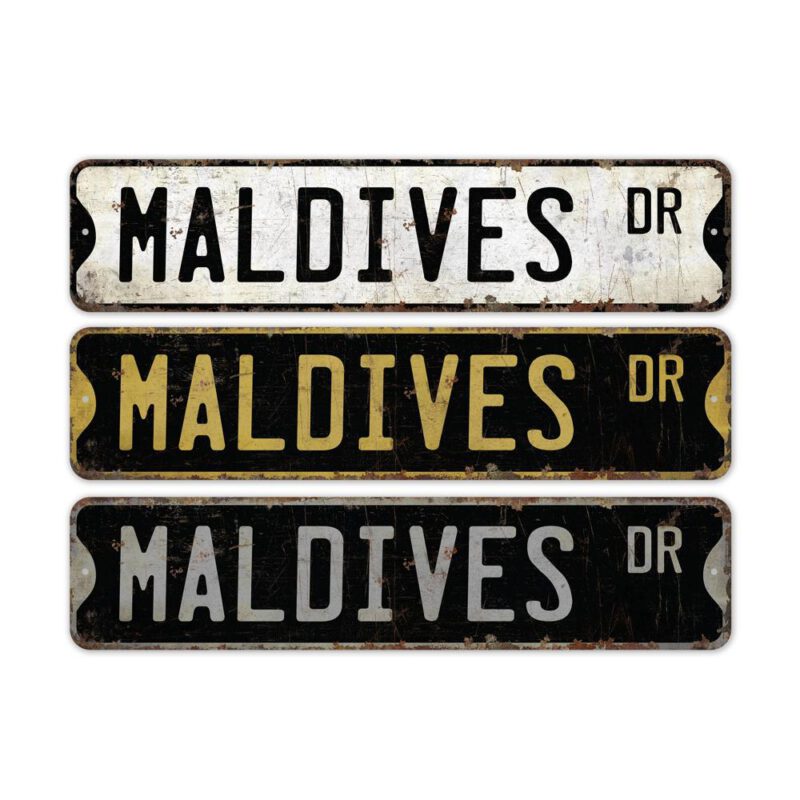 Maldives-Premium-Quality-Rustic-Metal-Sign-2