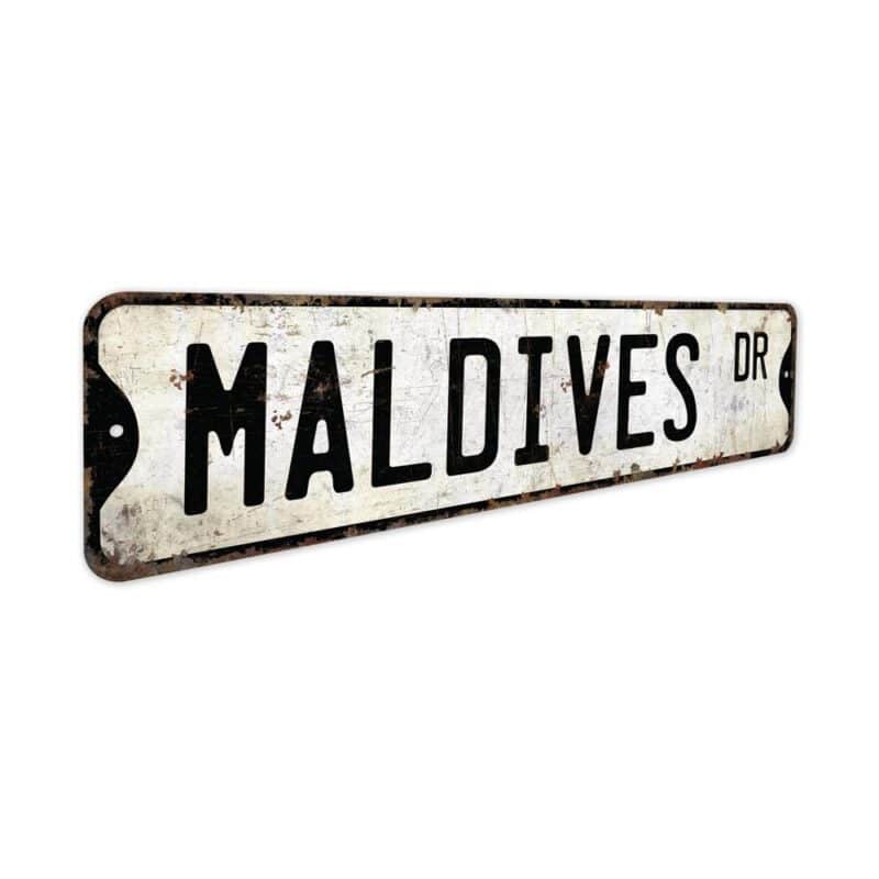 Maldives-Premium-Quality-Rustic-Metal-Sign-3