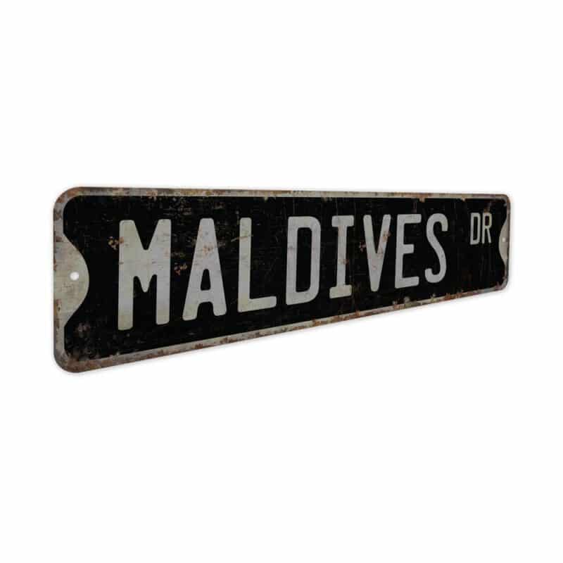 Maldives-Premium-Quality-Rustic-Metal-Sign-7