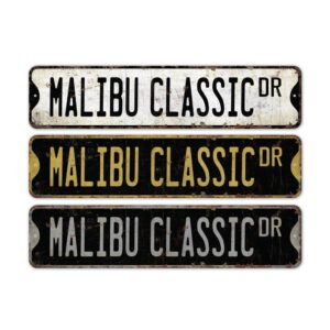 Malibu-Classic-Premium-Quality-Rustic-Metal-Sign-2