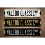 Malibu-Classic-Premium-Quality-Rustic-Metal-Sign-Images