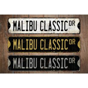 Malibu-Classic-Premium-Quality-Rustic-Metal-Sign-Images