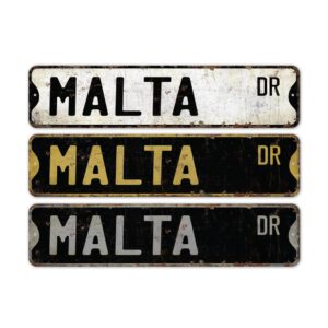 Malta-Premium-Quality-Rustic-Metal-Sign-2