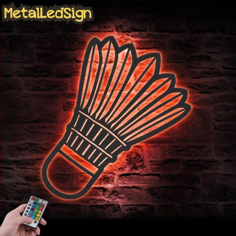 Man-Badminton-Ball-Metal-Wall-Art-LED-Light-5.jpg