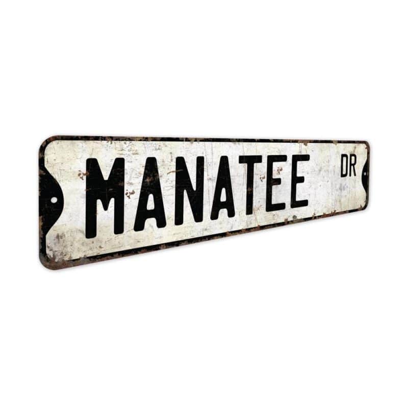 Manatee-Premium-Quality-Rustic-Metal-Sign-3