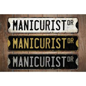 Manicurist-Premium-Quality-Rustic-Metal-Sign-Images