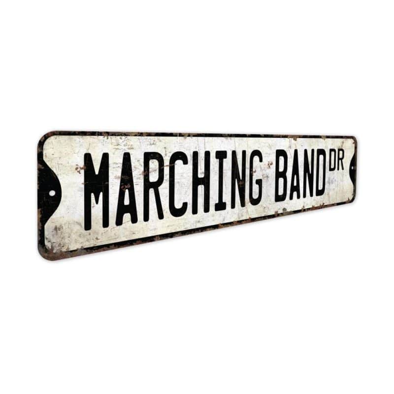 Marching-Band-Sign-Premium-Quality-Rustic-Metal-Sign-3