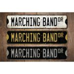 Marching-Band-Sign-Premium-Quality-Rustic-Metal-Sign-Images