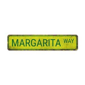 Margarita-Road-Sign-Premium-Quality-Rustic-Metal-Sign-2