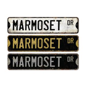 Marmoset-Premium-Quality-Rustic-Metal-Sign-2