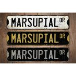 Marsupial-Premium-Quality-Rustic-Metal-Sign-Images