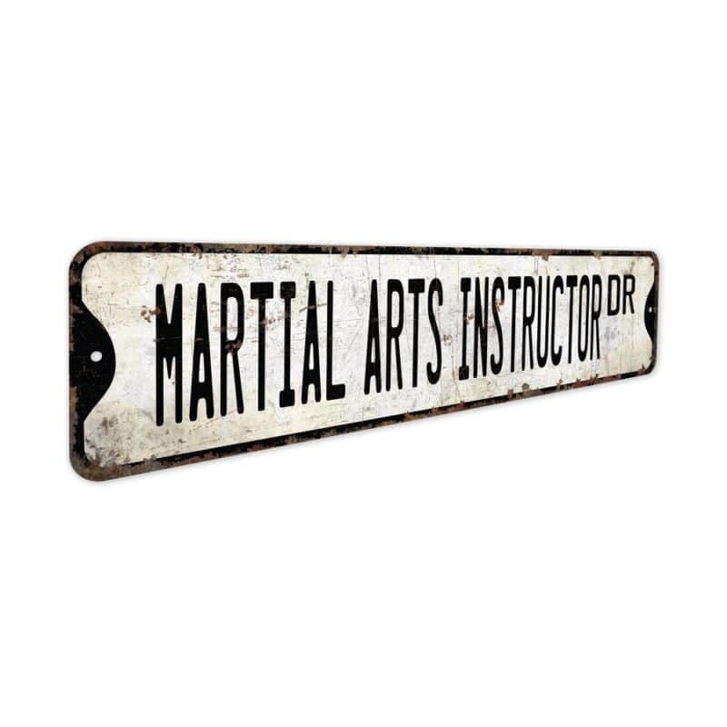 Martial-Arts-Instructor-Premium-Quality-Rustic-Metal-Sign-3