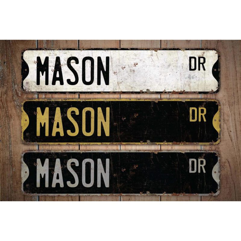 Mason-Name-Sign-Premium-Quality-Rustic-Metal-Sign-Images