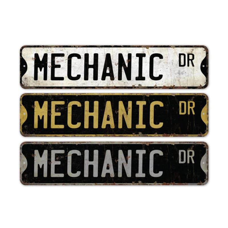 Mechanic-Premium-Quality-Rustic-Metal-Sign-2