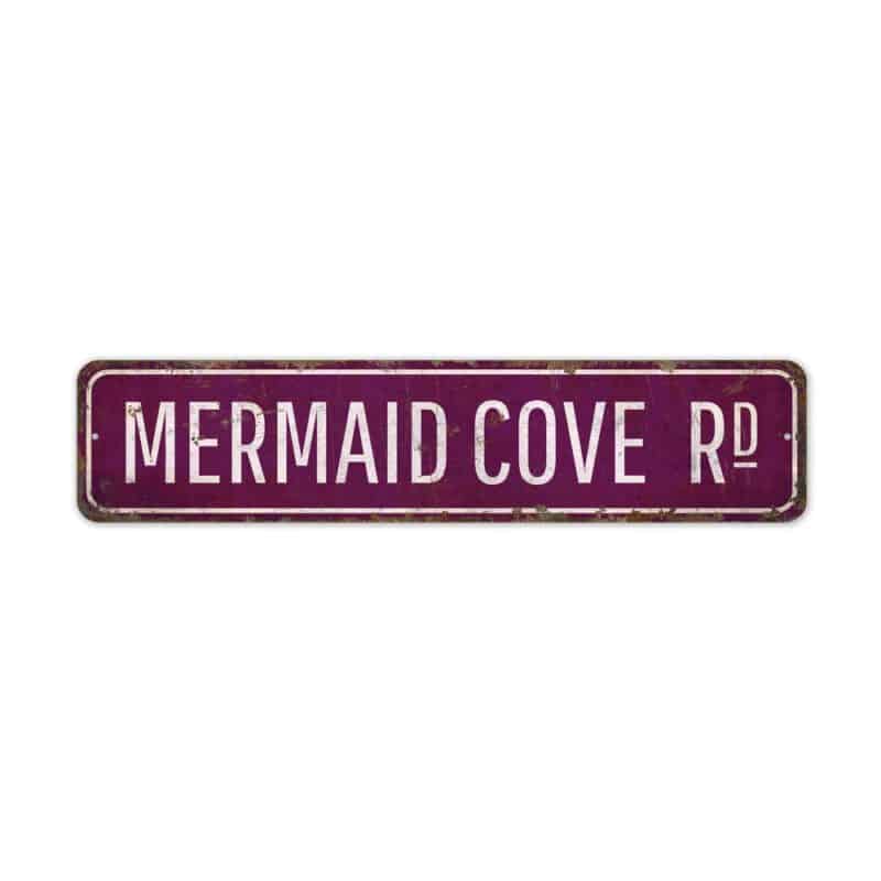 Mermaid-Cove-Sign-Premium-Quality-Rustic-Metal-Sign-2