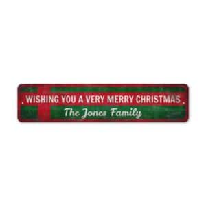 Merry-Christmas-Wishing-Sign-Premium-Quality-Rustic-Metal-Sign-2