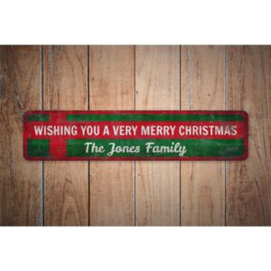 Merry-Christmas-Wishing-Sign-Premium-Quality-Rustic-Metal-Sign-Images