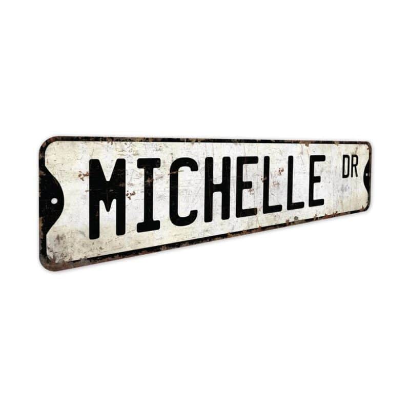 Michelle-Name-Sign-Premium-Quality-Rustic-Metal-Sign-3