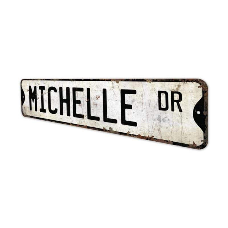 Michelle-Name-Sign-Premium-Quality-Rustic-Metal-Sign-4