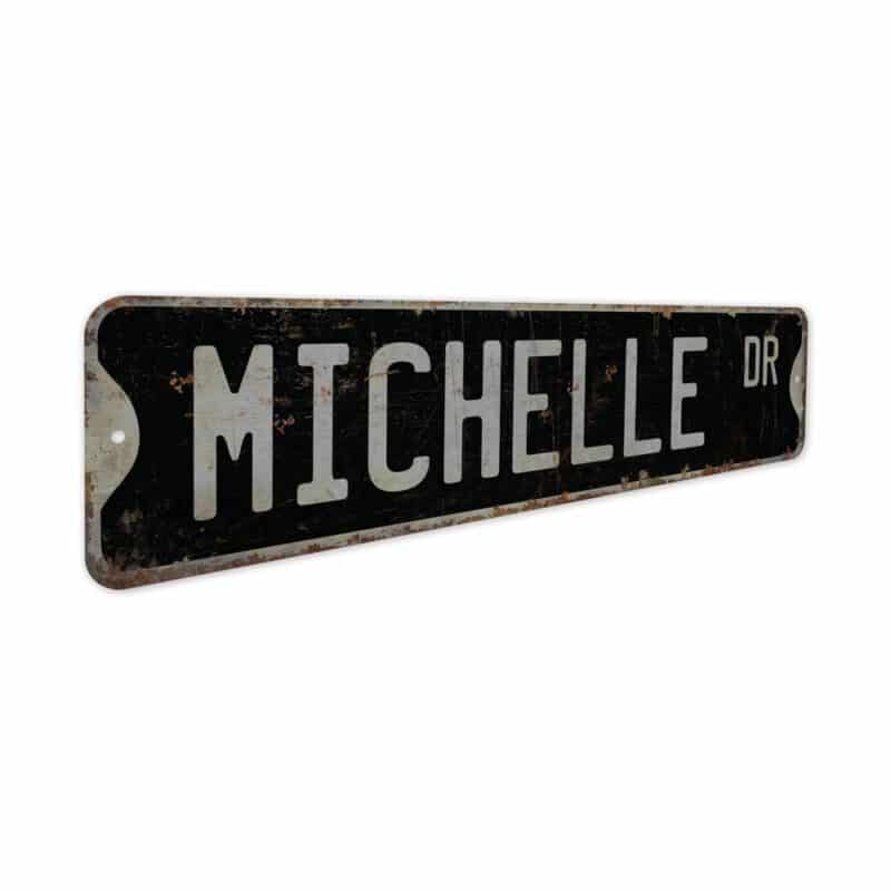 Michelle-Name-Sign-Premium-Quality-Rustic-Metal-Sign-7