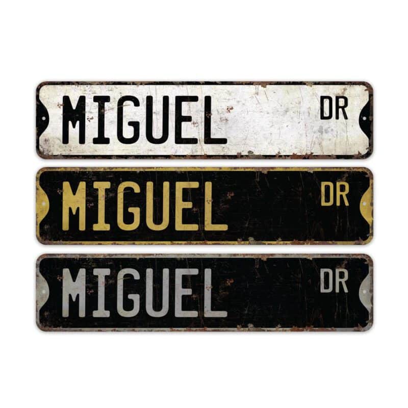 Miguel-Name-Sign-Premium-Quality-Rustic-Metal-Sign-2