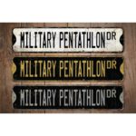 Military-Pentathlon-Premium-Quality-Rustic-Metal-Sign-Images