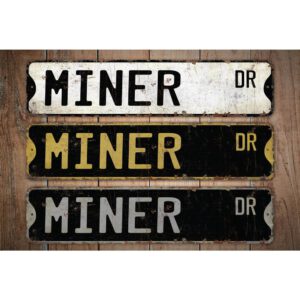 Miner-Premium-Quality-Rustic-Metal-Sign-Images