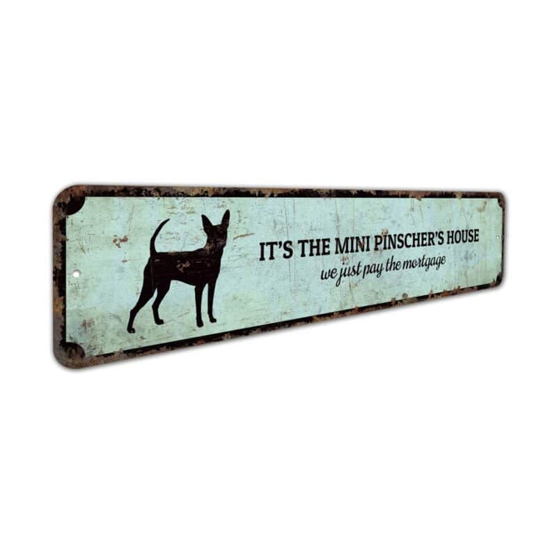 Mini-Pinscher-House-Premium-Quality-Rustic-Metal-Sign-3