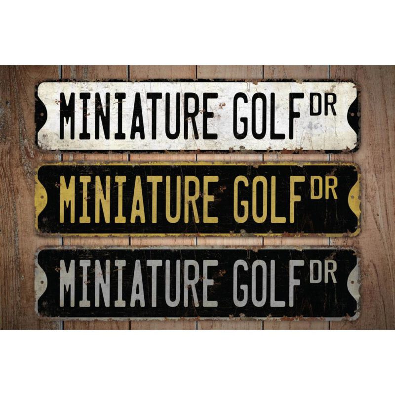 Miniature-Golf-Premium-Quality-Rustic-Metal-Sign-Images