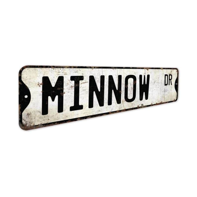 Minnow-Premium-Quality-Rustic-Metal-Sign-3