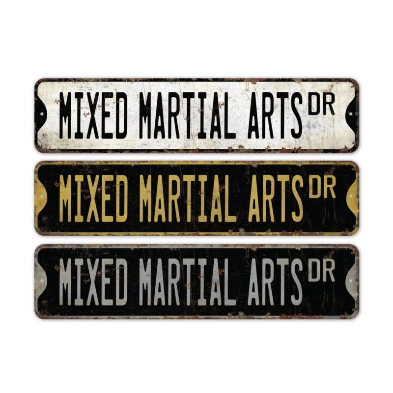 Mixed-Martial-Arts-Premium-Quality-Rustic-Metal-Sign-2