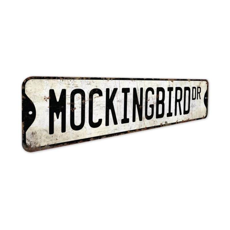 Mockingbird-Premium-Quality-Rustic-Metal-Sign-3