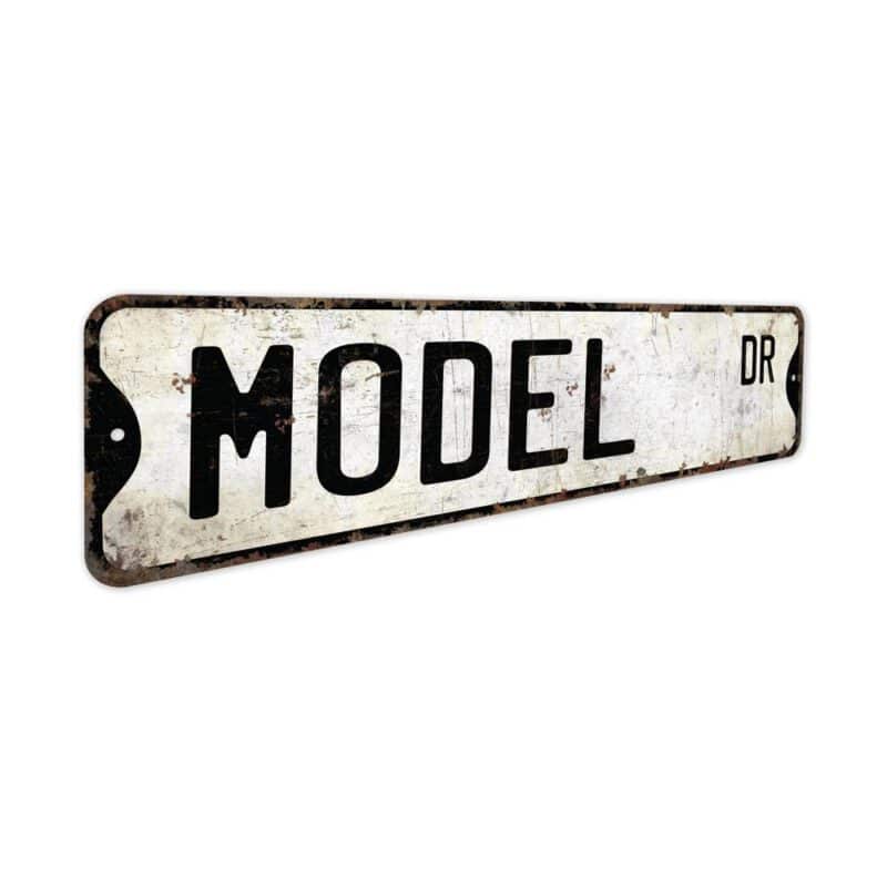 Model-Premium-Quality-Rustic-Metal-Sign-3