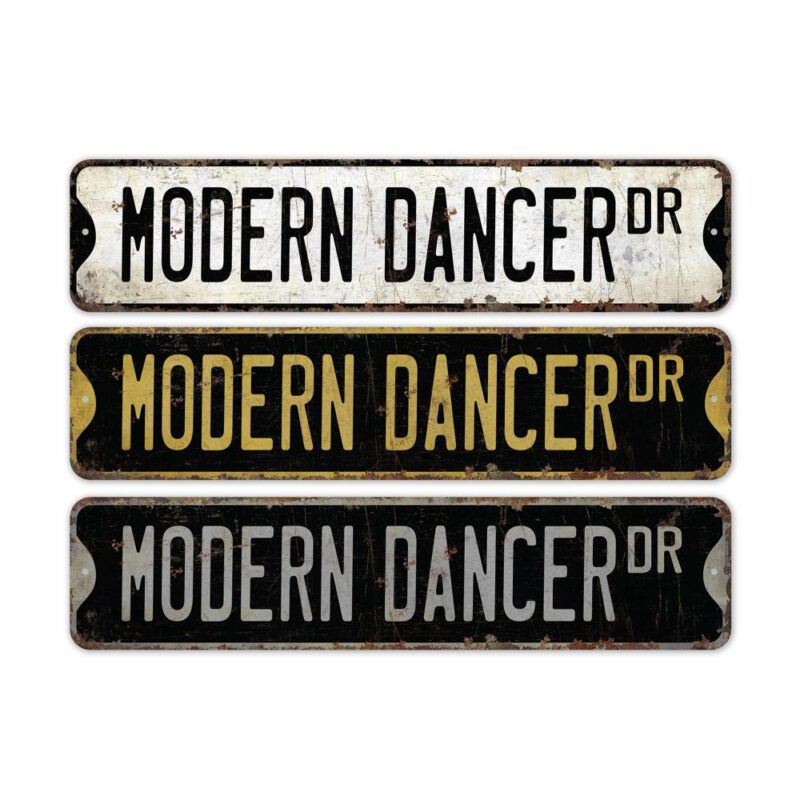 Modern-Dancer-Premium-Quality-Rustic-Metal-Sign-2