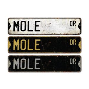 Mole-Premium-Quality-Rustic-Metal-Sign-2