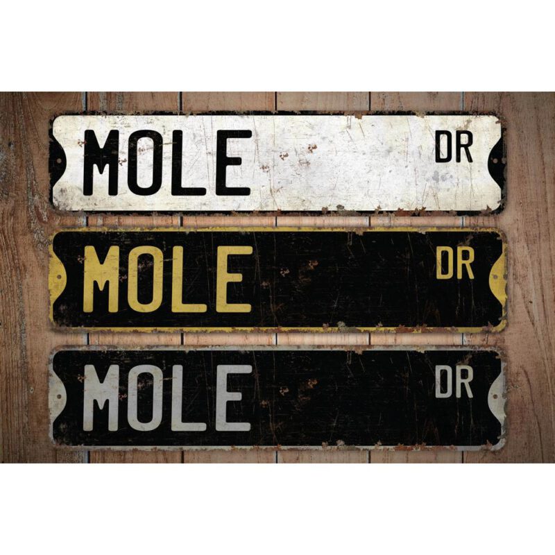 Mole-Premium-Quality-Rustic-Metal-Sign-Images