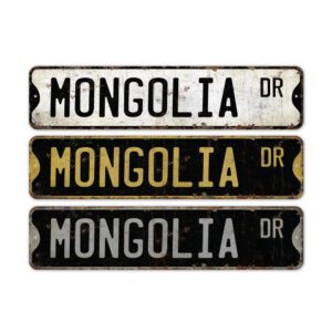 Mongolia-Premium-Quality-Rustic-Metal-Sign-2