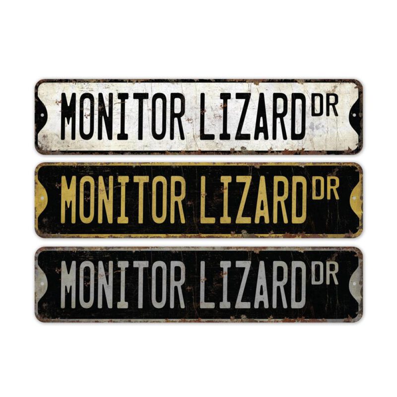 Monitor-Lizard-Premium-Quality-Rustic-Metal-Sign-2