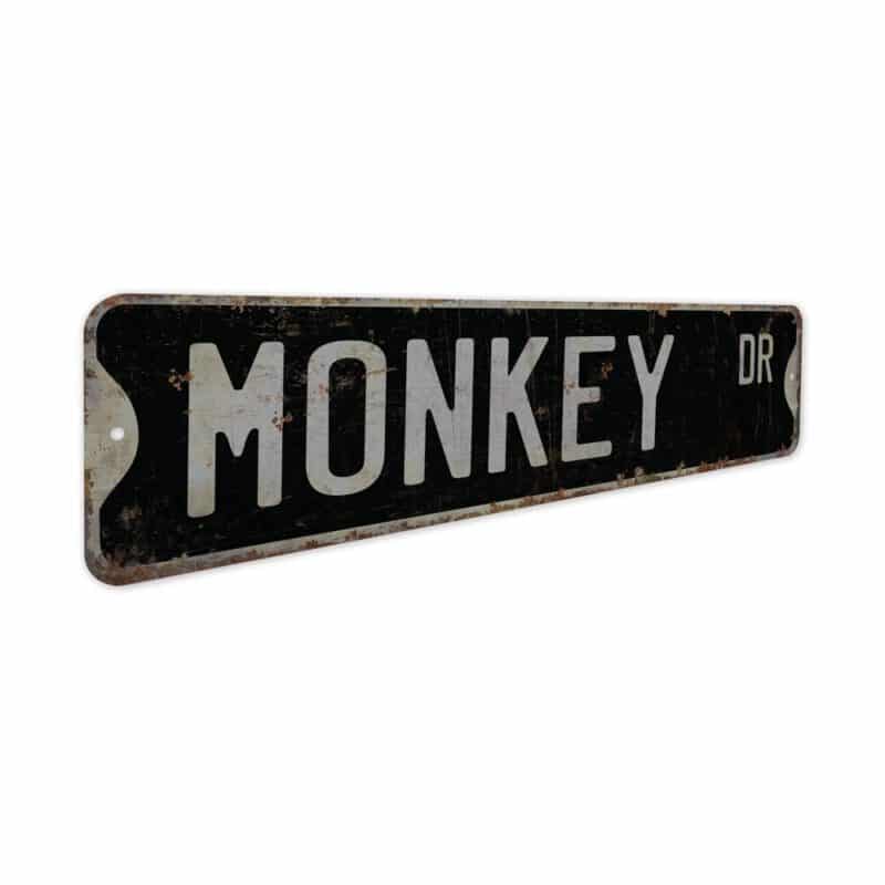 Monkey-Premium-Quality-Rustic-Metal-Sign-7