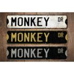 Monkey-Premium-Quality-Rustic-Metal-Sign-Images