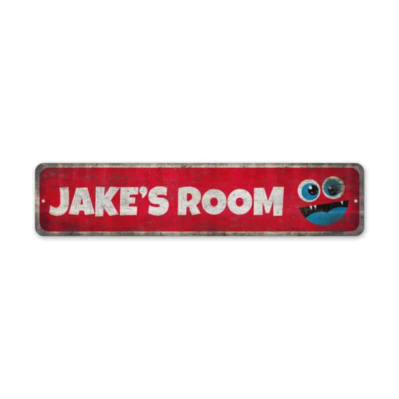 Monster-Room-Sign-Premium-Quality-Rustic-Metal-Sign-2