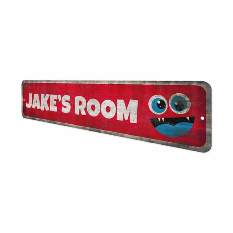 Monster-Room-Sign-Premium-Quality-Rustic-Metal-Sign-4