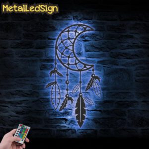 Moon-Dream-Catcher-Metal-Wall-Art-LED-Light-3.jpg