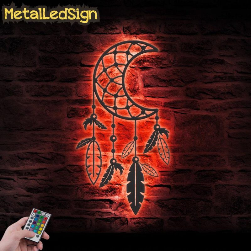 Moon-Dream-Catcher-Metal-Wall-Art-LED-Light-5.jpg