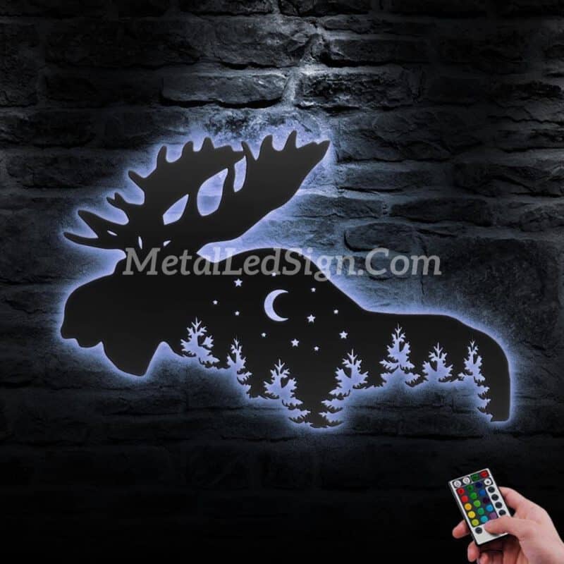 Moose-Alternative-Metal-Wall-Art-Led-Light-3-1