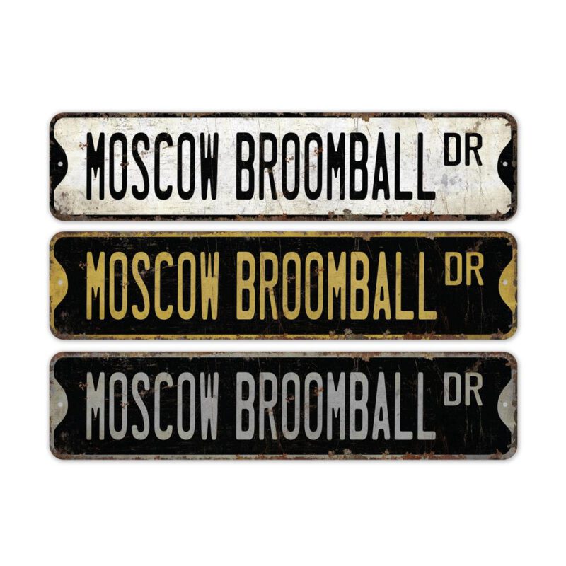 Moscow-Broomball-Premium-Quality-Rustic-Metal-Sign-2