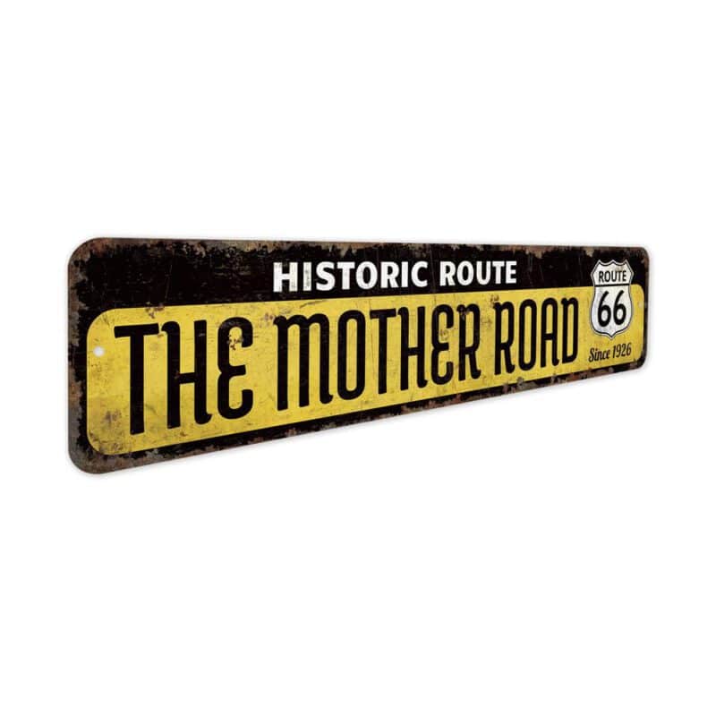 Mother-Road-Sign-Premium-Quality-Rustic-Metal-Sign-3